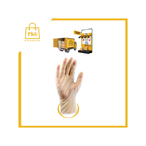 قفاز فينال شفاف L شد 700