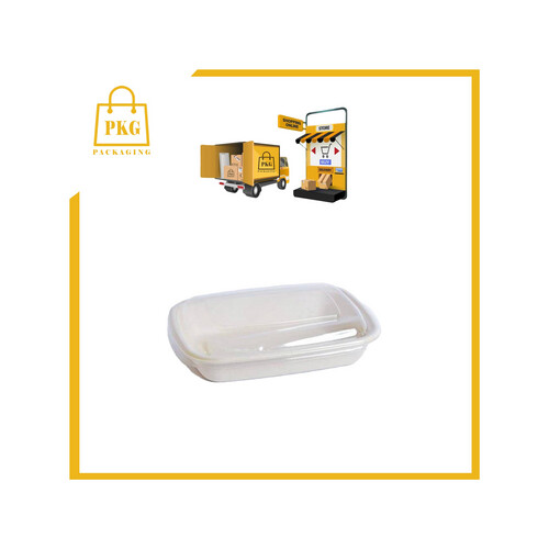 صحن قصب سكر مستطيل 1000مل شد 400