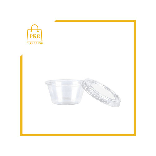 علبة صوص شفاف 1 اونص مع الغطاء شد 2000