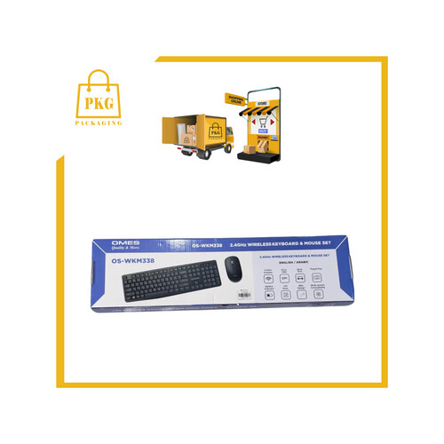 كيبورد لاسلكي مع ماوس