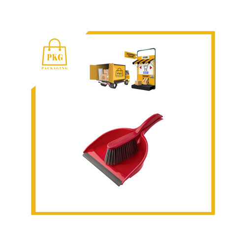 جاروف مع المكنسة