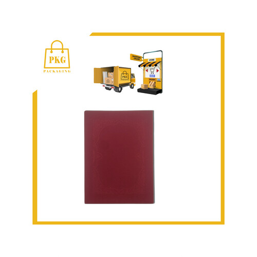 غلاف تقديم العقود مخمل فاخر