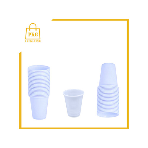 كاسة بلاستك مياه ابيض شد 1000