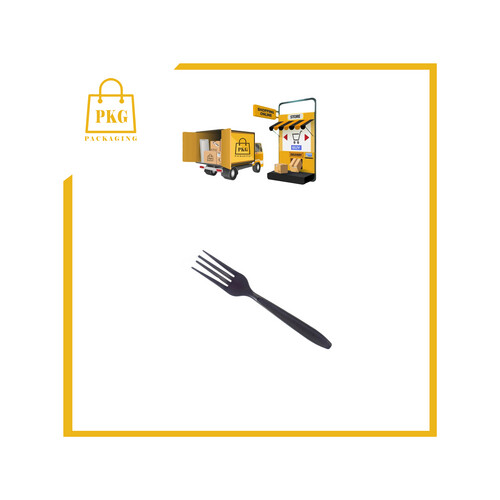 شوكة بلاستك اسود شد 1000