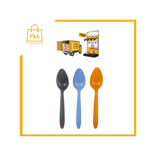 ملعقة بلاستك الوان حسب الطلب شد 1000