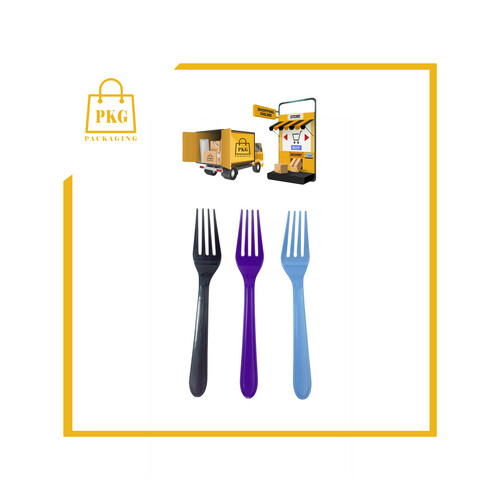 شوكة بلاستك الوان حسب الطلب شد 1000