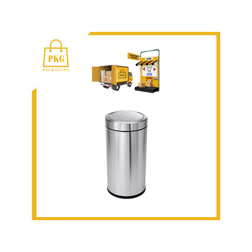 سطل نفايات ستيل 50 لترغطاء سونك