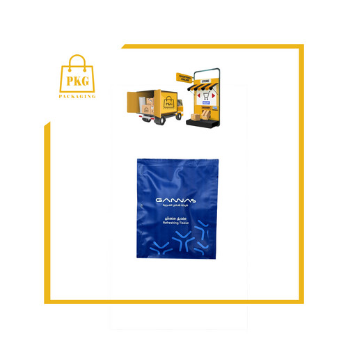 منديل معطر بغلاف مطبوع 7×9 سم شد 1000