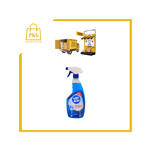 منظف زجاج 600 مل موبي 12 حبة