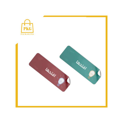 ستيكر مطبوع10×5 شد 1000دائري او مستطيل