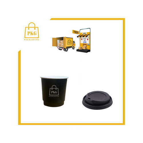 اكواب ورقية 4 اونص مطبوعة دبل شد 1000