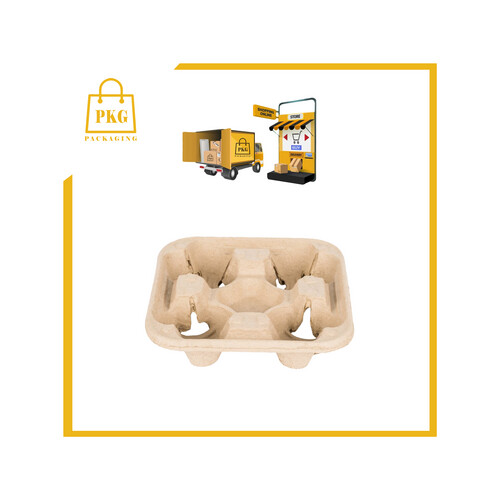 حامل اكواب رباعي كرتون التعبئة  250