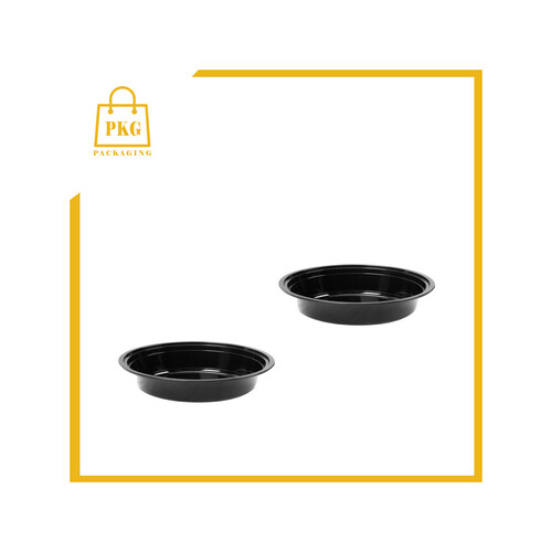 صحن مكرويف دائري 24 اونص مع الغطاء شد 150