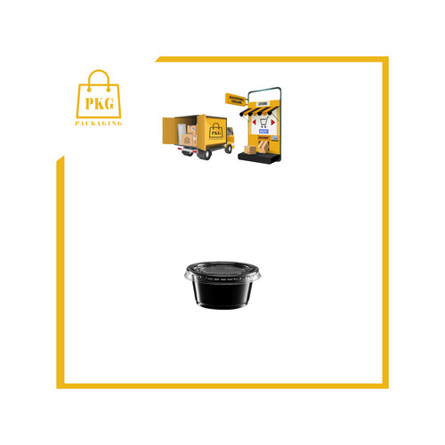 علبة صوص اسود 4 اونص مع الغطاء شد2000