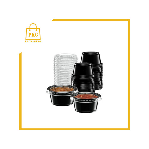 علبة صوص اسود 2 اونص مع الغطاء شد2000