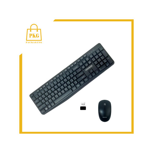 كيبورد لاسلكي مع ماوس