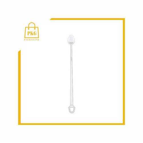 محرك قهوة بلاستك شفاف 13سم شد 2400