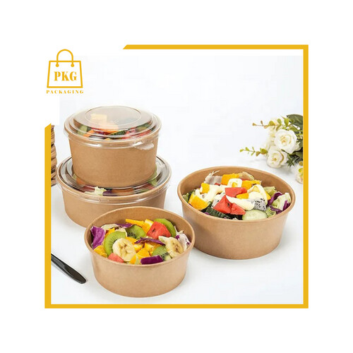 Kraft paper bowl, 500 ml, Pack 300