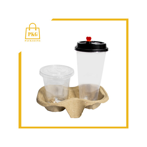 حامل اكواب ثنائي كرتون التعبئة 250