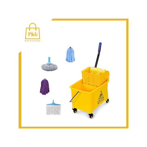 عربة نظافة 22لتر مع العصارة