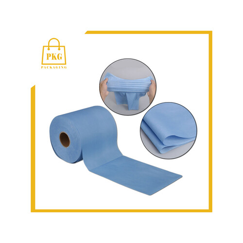 رول مكروفابير منسوج ازرق سميك 475 قطعة