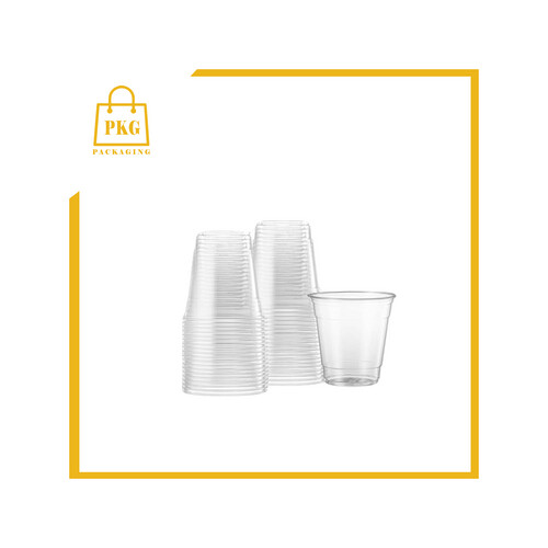 كاسة بلاستك عصير شفاف 12 اونز  شد 1000