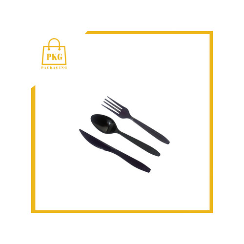 مجموعة طعام بلاستك اسود 4×1 شد 500