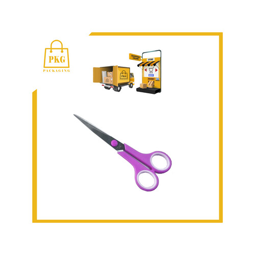 مقص معدني ملون