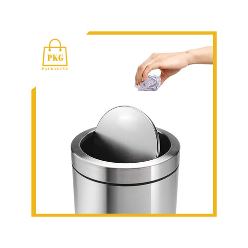 سطل نفايات ستيل 50 لترغطاء سونك