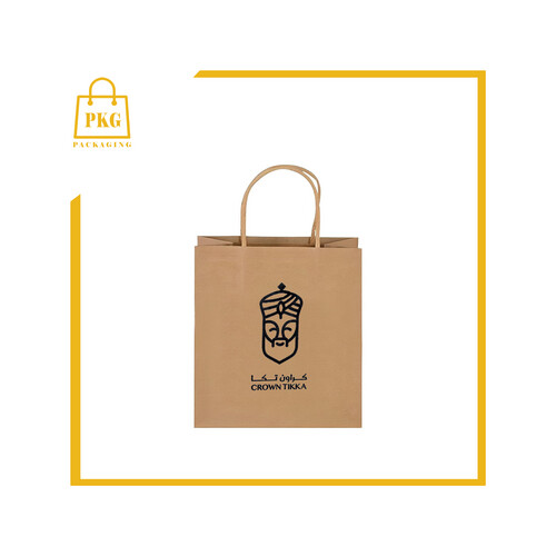 كيس ورق علاقي مطبوع L قاعدة 16شد 200 حبة