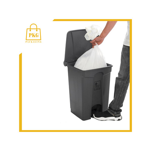 سطل نفايات بلاستك دعاسة 70 لتر