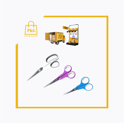 مقص معدني ملون