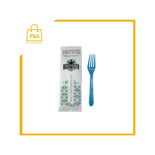 شوكة مغلفة بلاستك غلاف مطبوع  شد 1000