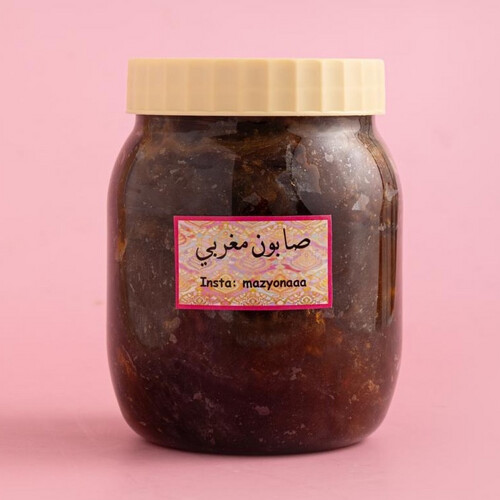 صابون مغربي أصلي + ليفة