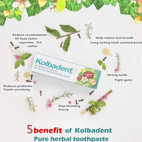Pure Herbal Extract Toothpaste