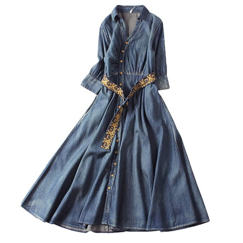 H35-02 Denim Dress
