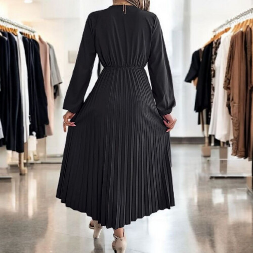 S2T-2B Black Long Dress