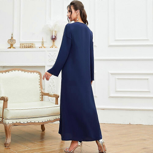 S030-Abaya Women Party Evening Gown