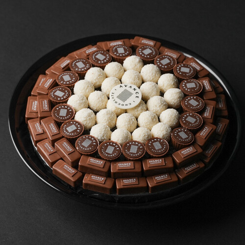 Gandoya and Salted Carmel- coconut balls - Cup Praline