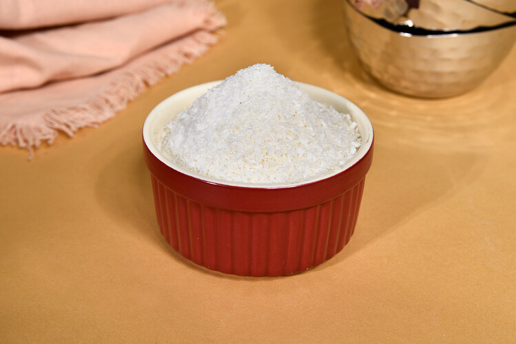Ground coconut
