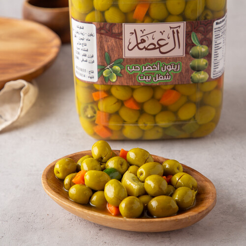 زيتون أخضر حب