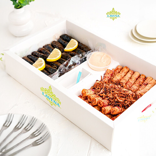 Chicken Musakhan and Vine Leaves