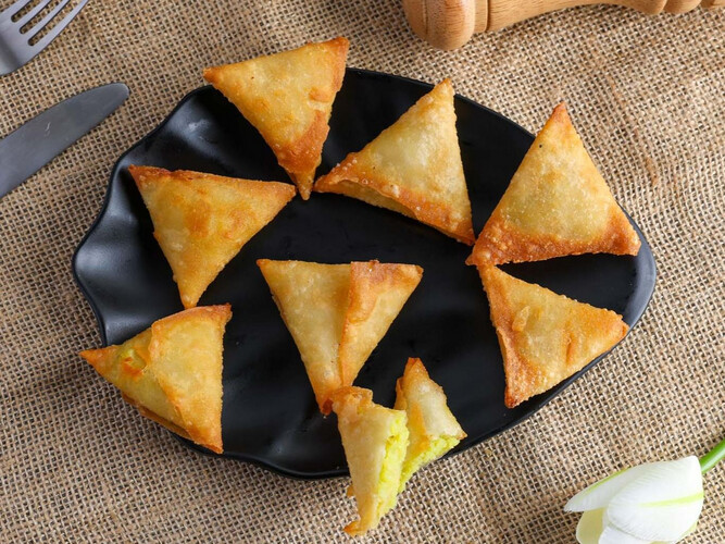 Frozen Sambosa Kraft Cheese 50 Pieces