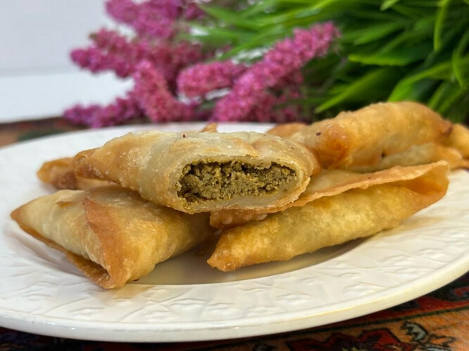 Frozen Sambosa Meat 50Pieces