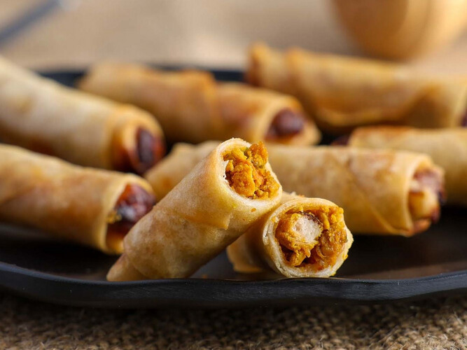 Frozen Chicken Spring Roll 50Pieces