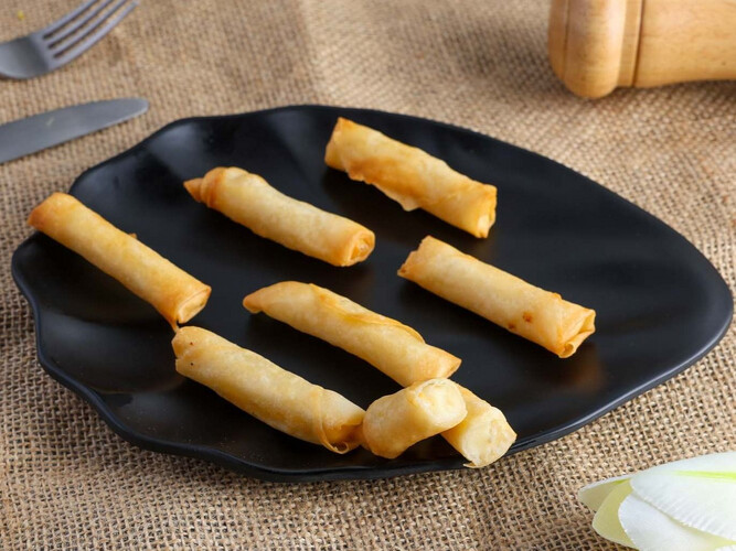 Frozen Kraft Cheese Spring Roll 50 Pieces