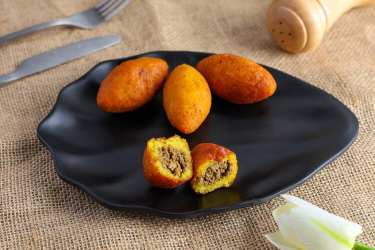 Frozen Kubba Rice Potato With Meat 50 Pieces