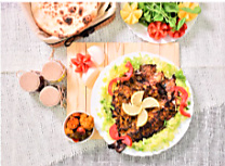 Grilled spream
