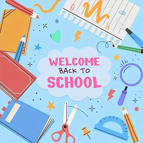 أطباق ورقية يمكن التخلص منها للعودة إلى المدرسة