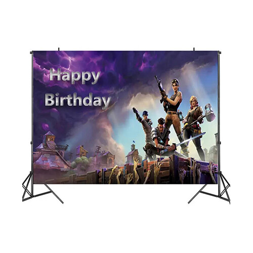 خلفية لحفلة عيد ميلاد فورت نايت